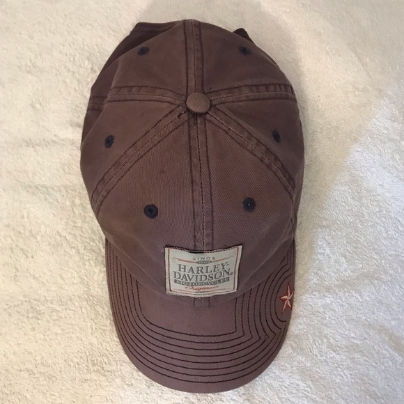 RK Strateman for Harley Davidson Adjustable Brown Cap - Picture 4 of 14